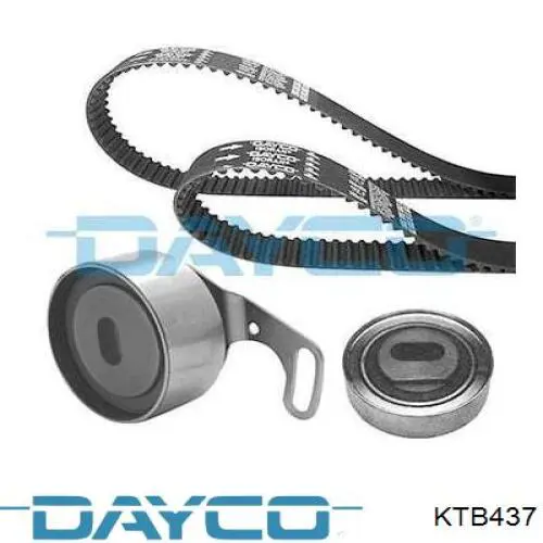 KTB437 Dayco Ремінь ГРМ, комплект