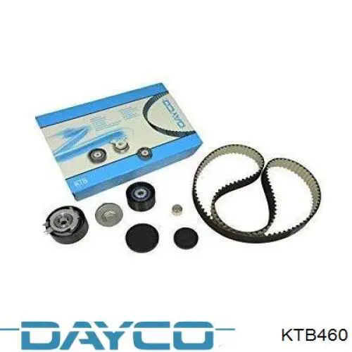 KTB460 Dayco Ремінь ГРМ, комплект