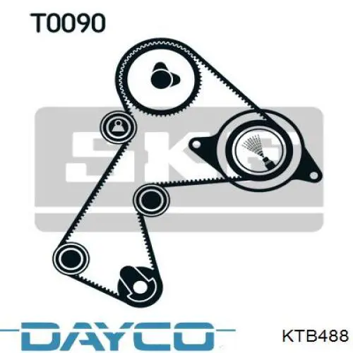 Купити KTB488 Dayco ГРМ ремень