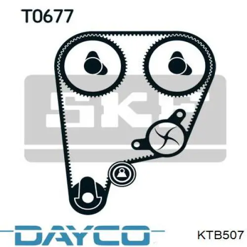 KTB507 Dayco комплект грм