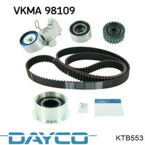 Комплект ГРМ Dayco KTB553 ціна, від 147.58 USD