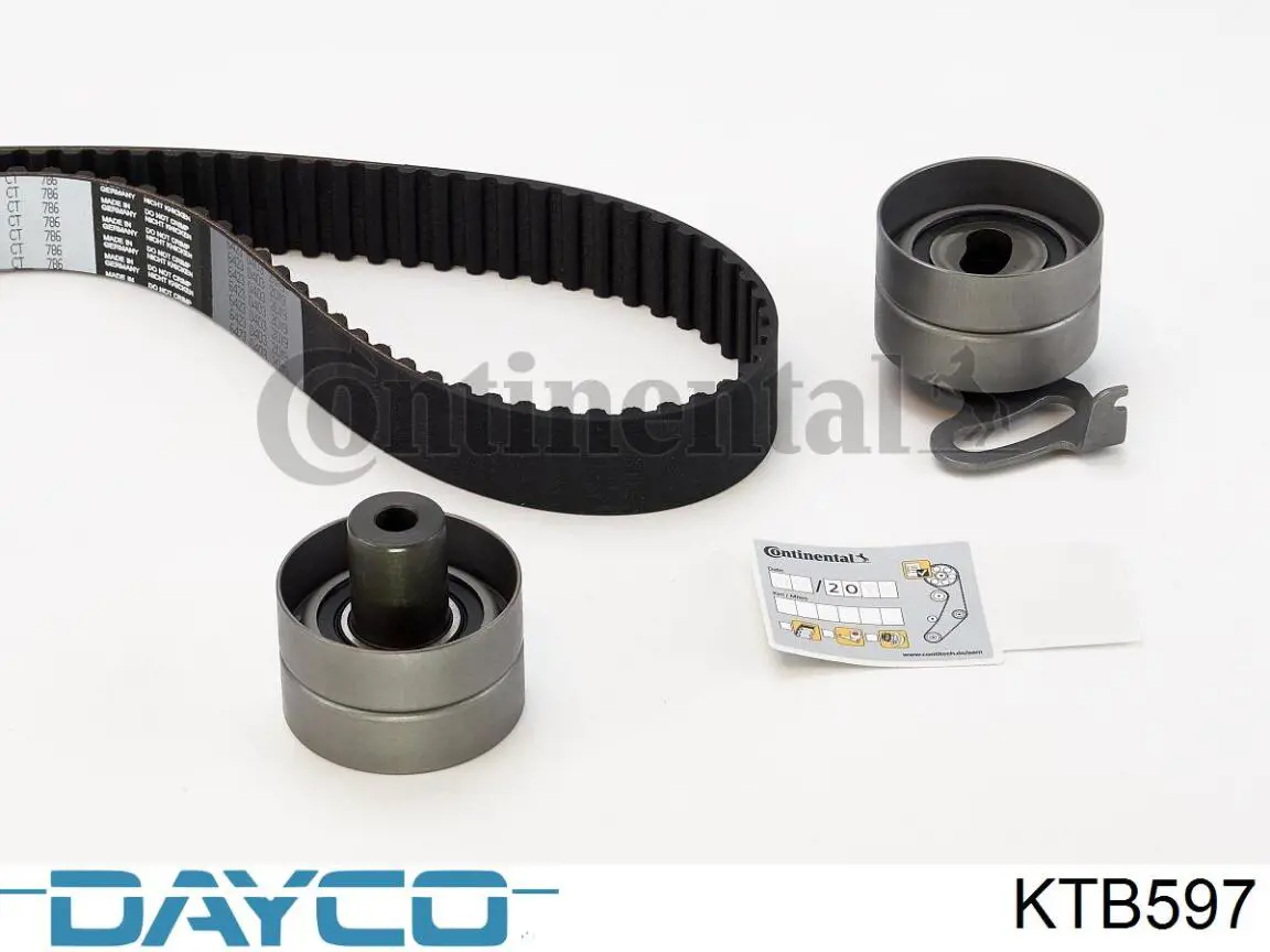 Комплект ГРМ KTB597 Dayco