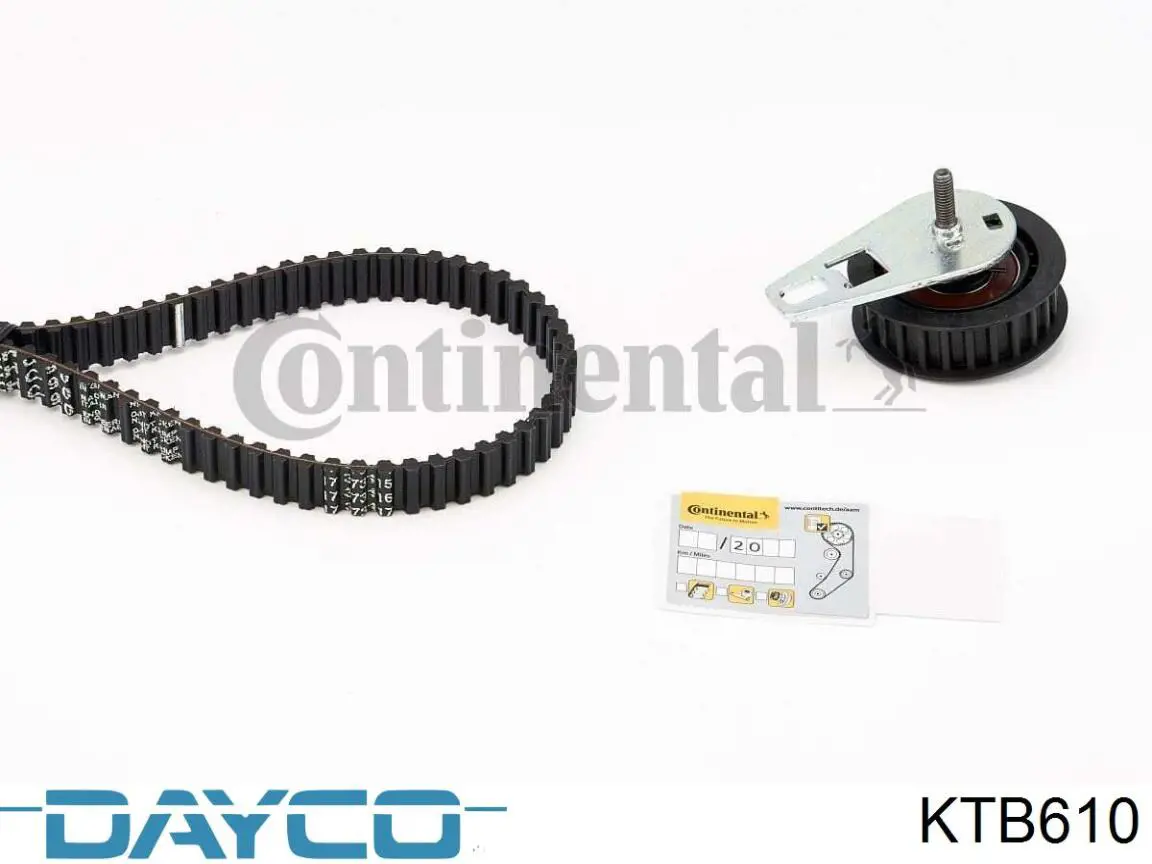 Купити KTB610 Dayco ГРМ ремень