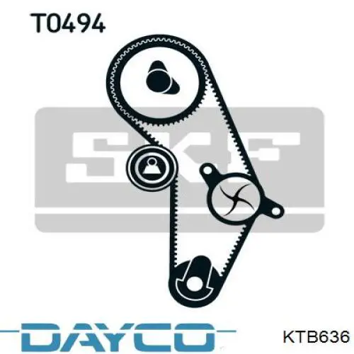 Комплект ГРМ Continental/Siemens CT1048K1 ціна, від 69.13 USD