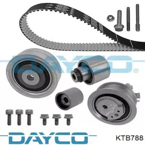 Комплект ГРМ Dayco KTB788 ціна, від 143.44 USD