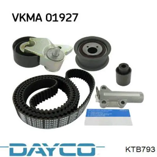 KTB793 Dayco Ремінь ГРМ, комплект