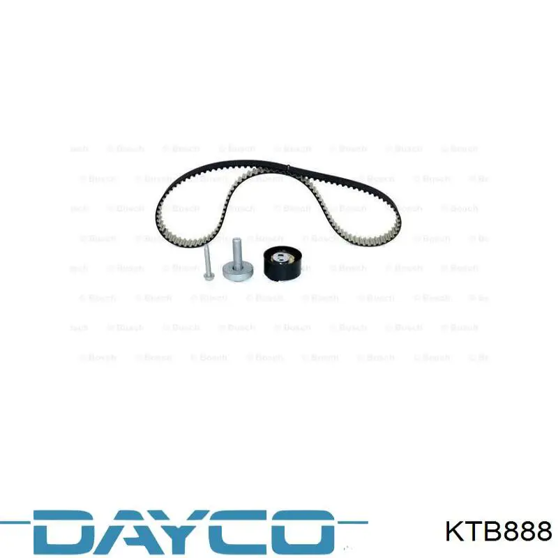 Комплект ГРМ Dayco KTB888 ціна, від 157.59 USD