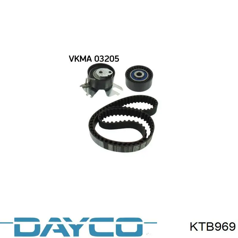 Комплект ГРМ KTB969 Dayco