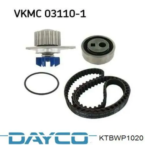 Купити KTBWP1020 Dayco ГРМ ремень
