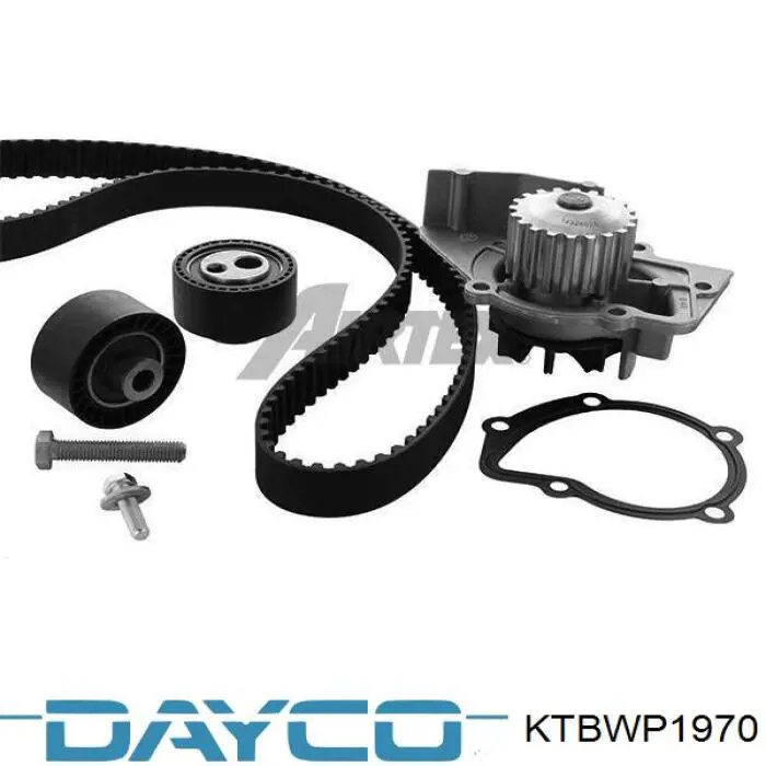 Комплект ГРМ Dayco KTBWP1970 ціна, від 86.28 USD