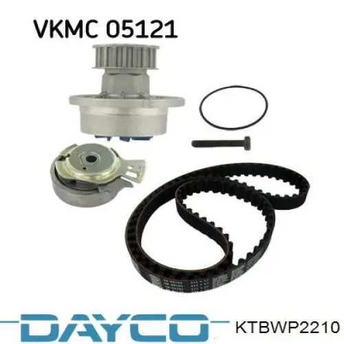 Комплект ГРМ Dayco KTBWP2210 ціна, від 65.86 USD