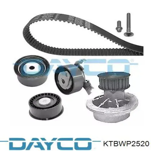 Комплект ГРМ Dayco KTBWP2520 ціна, від 101.99 USD