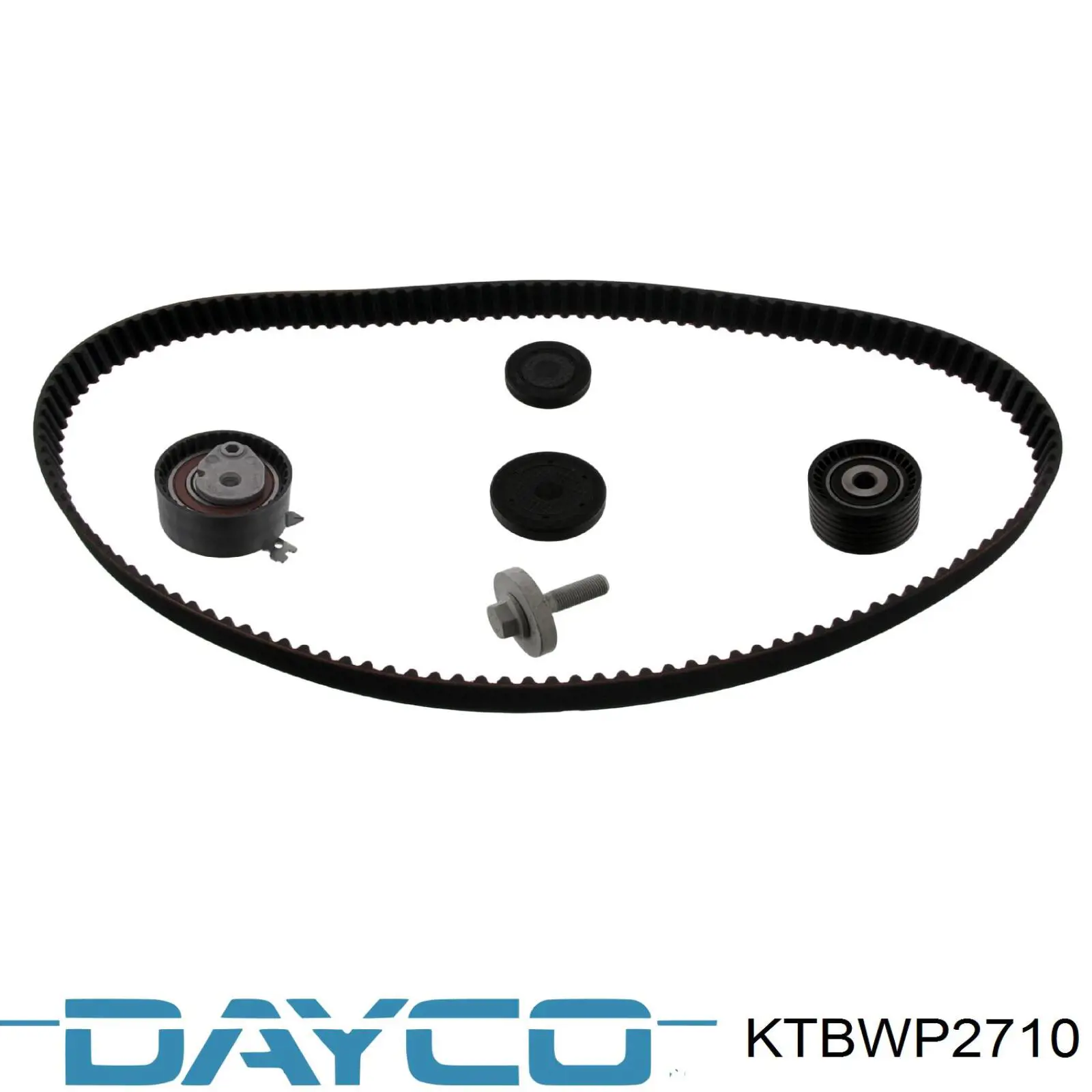 KTBWP2710 Dayco Ремінь ГРМ, комплект