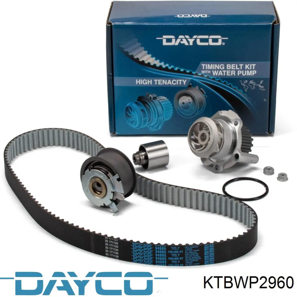 Комплект ГРМ Dayco KTBWP2960 ціна, від 118.42 USD