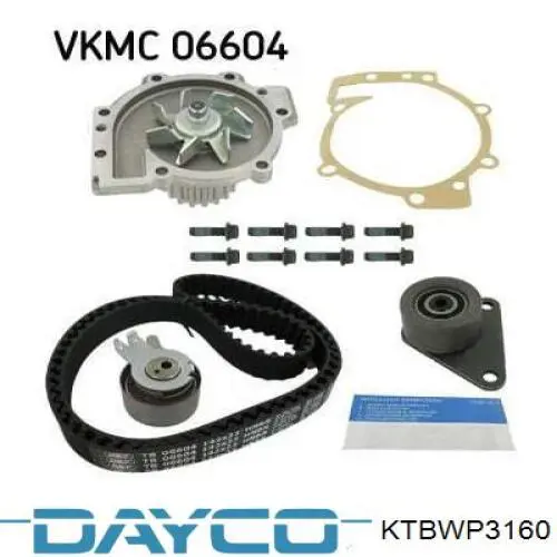 Купити KTBWP3160 Dayco ГРМ ремень