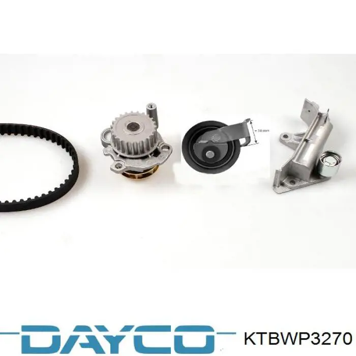 Купити KTBWP3270 Dayco ГРМ ремень