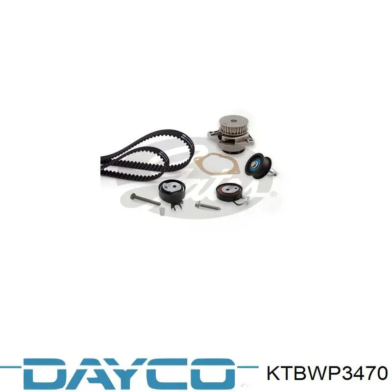 Комплект ГРМ KTBWP3470 Dayco