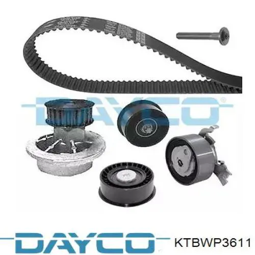 Купити KTBWP3611 Dayco ГРМ ремень