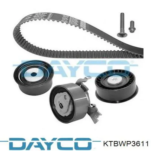 Комплект ГРМ Dayco KTBWP3611 ціна, від 91.96 USD