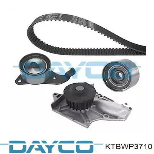 Комплект ГРМ Dayco KTBWP3710 ціна, від 3710.37 UAH