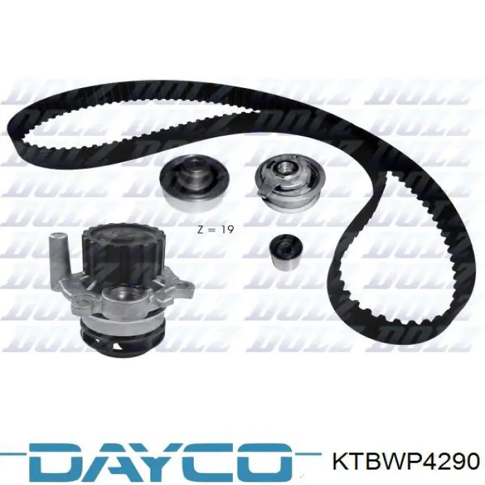 Купити KTBWP4290 Dayco ГРМ ремень