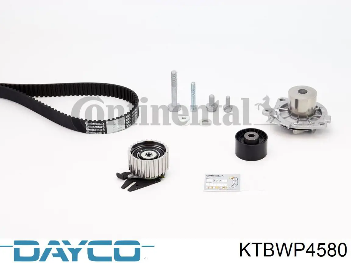 Комплект ГРМ Dayco KTBWP4580 ціна, від 103.73 USD
