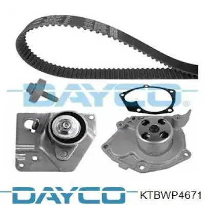 KTBWP4671 Dayco Ремінь ГРМ, комплект