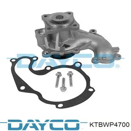 KTBWP4700 Dayco Ремінь ГРМ, комплект
