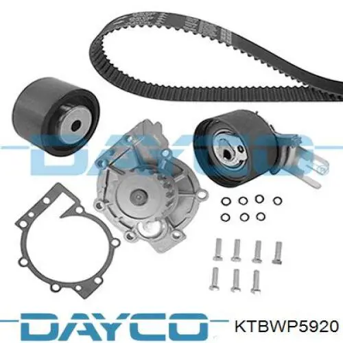 Комплект ГРМ Dayco KTBWP5920 ціна, від 120.47 USD