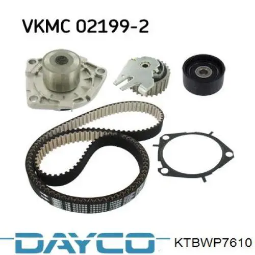 Купити KTBWP7610 Dayco ГРМ ремень