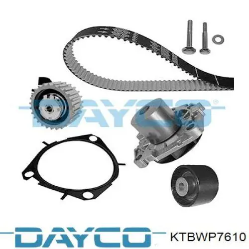 Комплект ГРМ Dayco KTBWP7610 ціна, від 116.78 USD