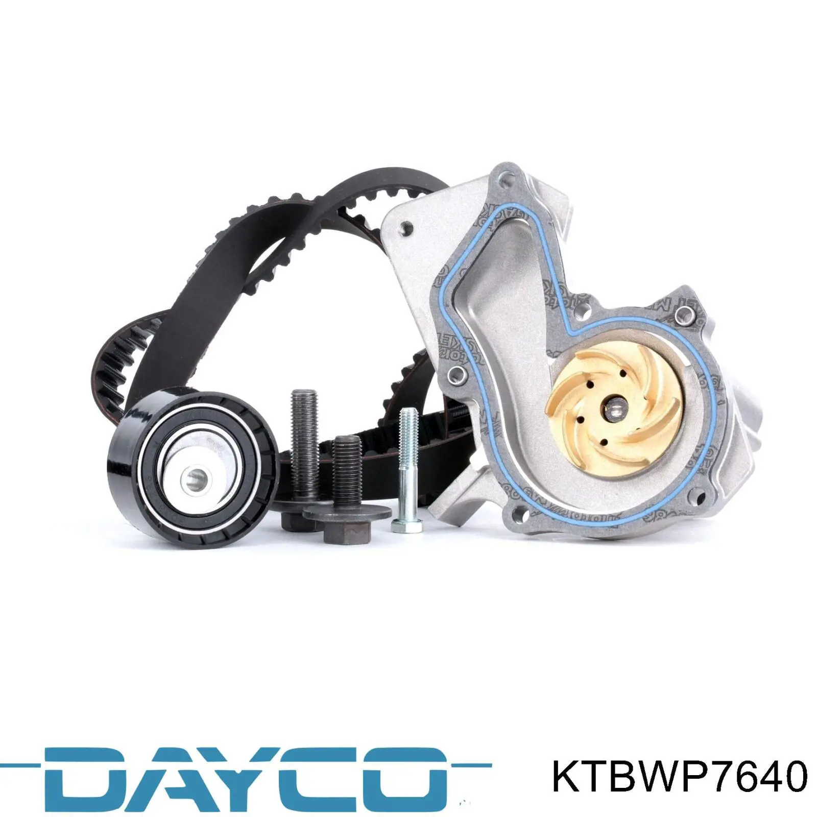 Комплект ГРМ Dayco KTBWP7640 ціна, від 106.69 USD