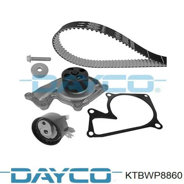 Комплект ГРМ Dayco KTBWP8860 ціна, від 132.82 USD