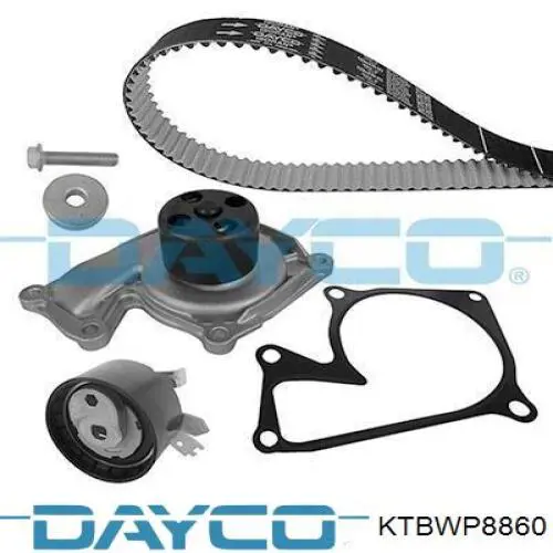 Купити KTBWP8860 Dayco ГРМ ремень