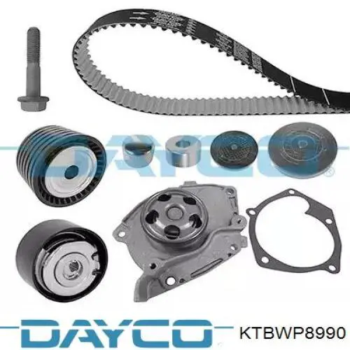 Комплект ГРМ Dayco KTBWP8990 ціна, від 155.03 USD