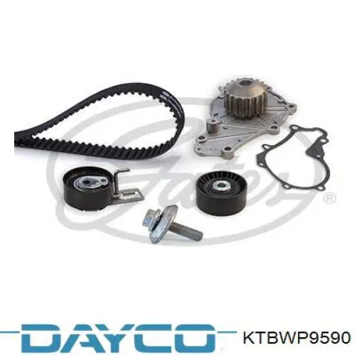 Комплект ГРМ Dayco KTBWP9590 ціна, від 122.32 USD