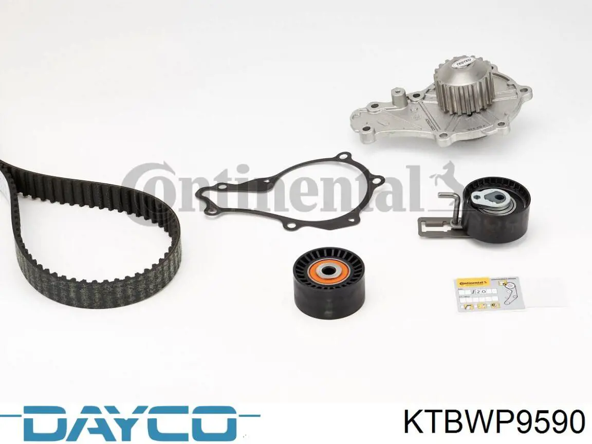Купити KTBWP9590 Dayco ГРМ ремень