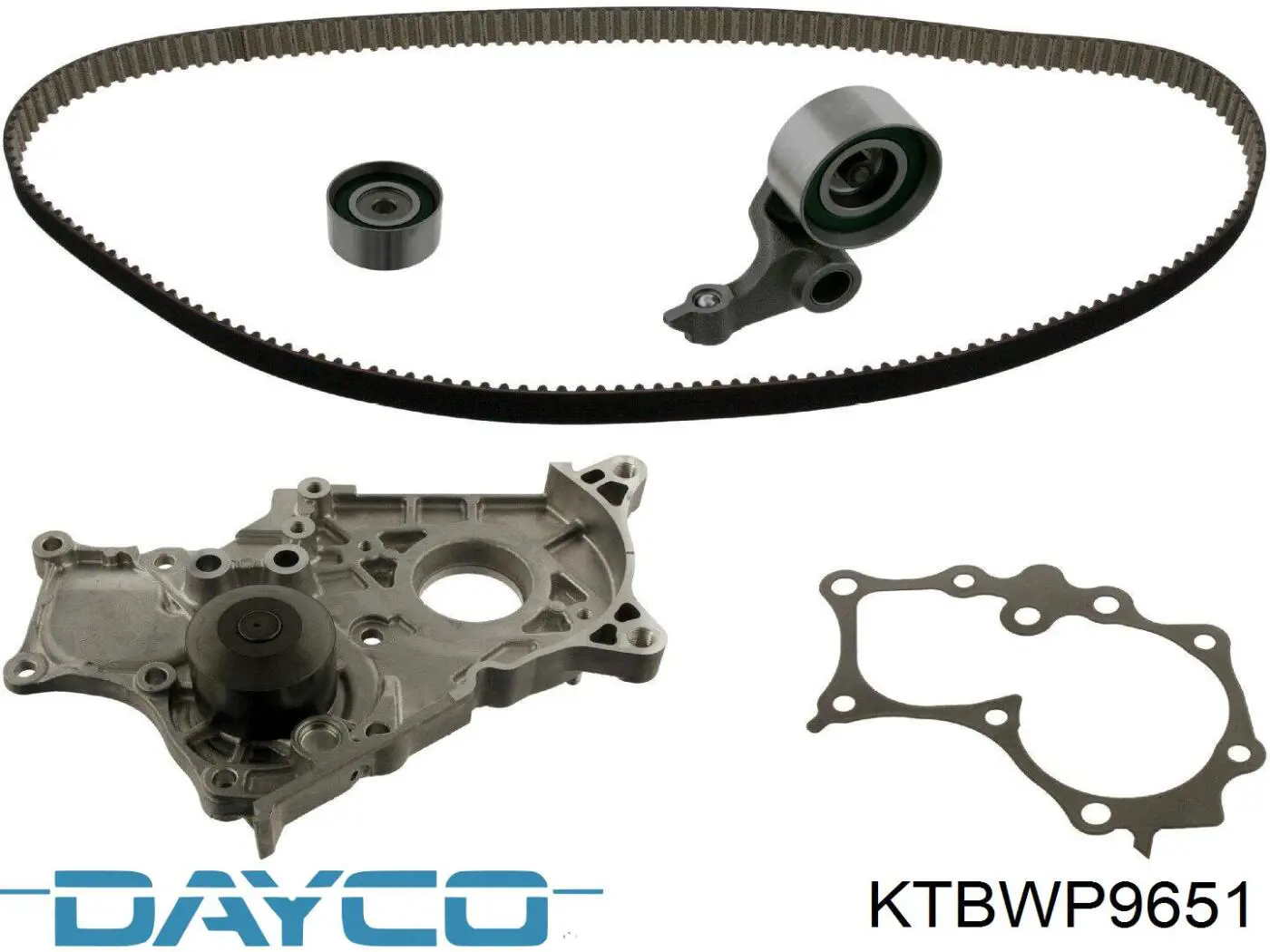 Купити KTBWP9651 Dayco ГРМ ремень