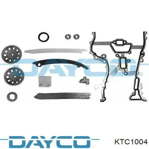 Ланцюг ГРМ, комплект KTC1004 Dayco