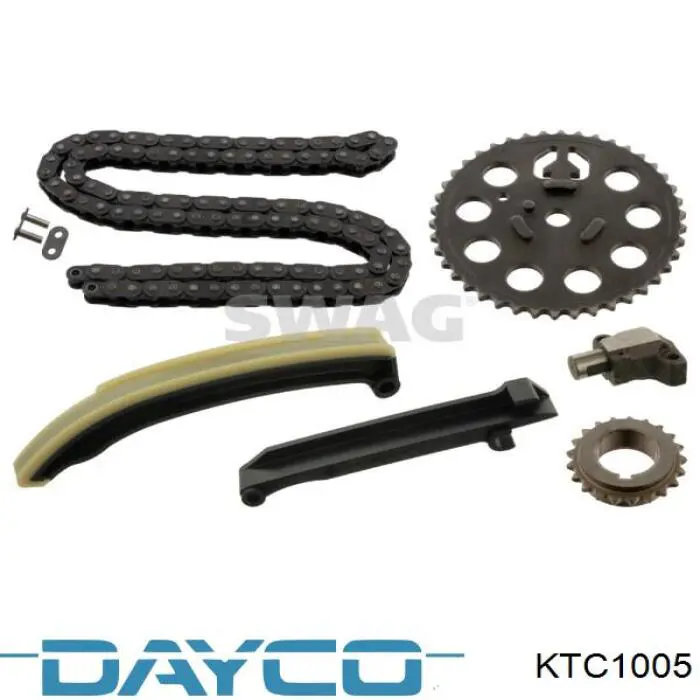 Ланцюг ГРМ, комплект KTC1005 Dayco