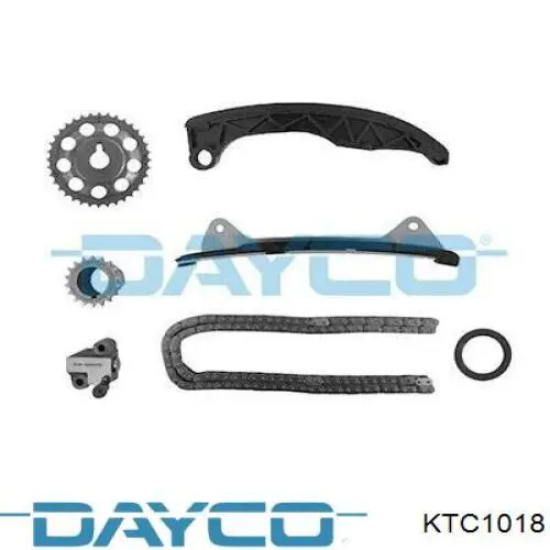 Ланцюг ГРМ, комплект KTC1018 Dayco