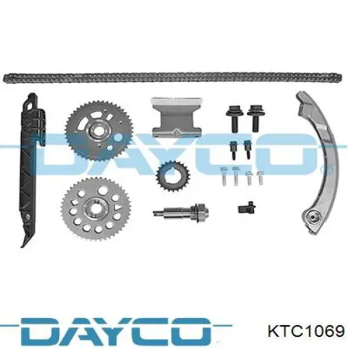 Ланцюг ГРМ, комплект KTC1069 Dayco