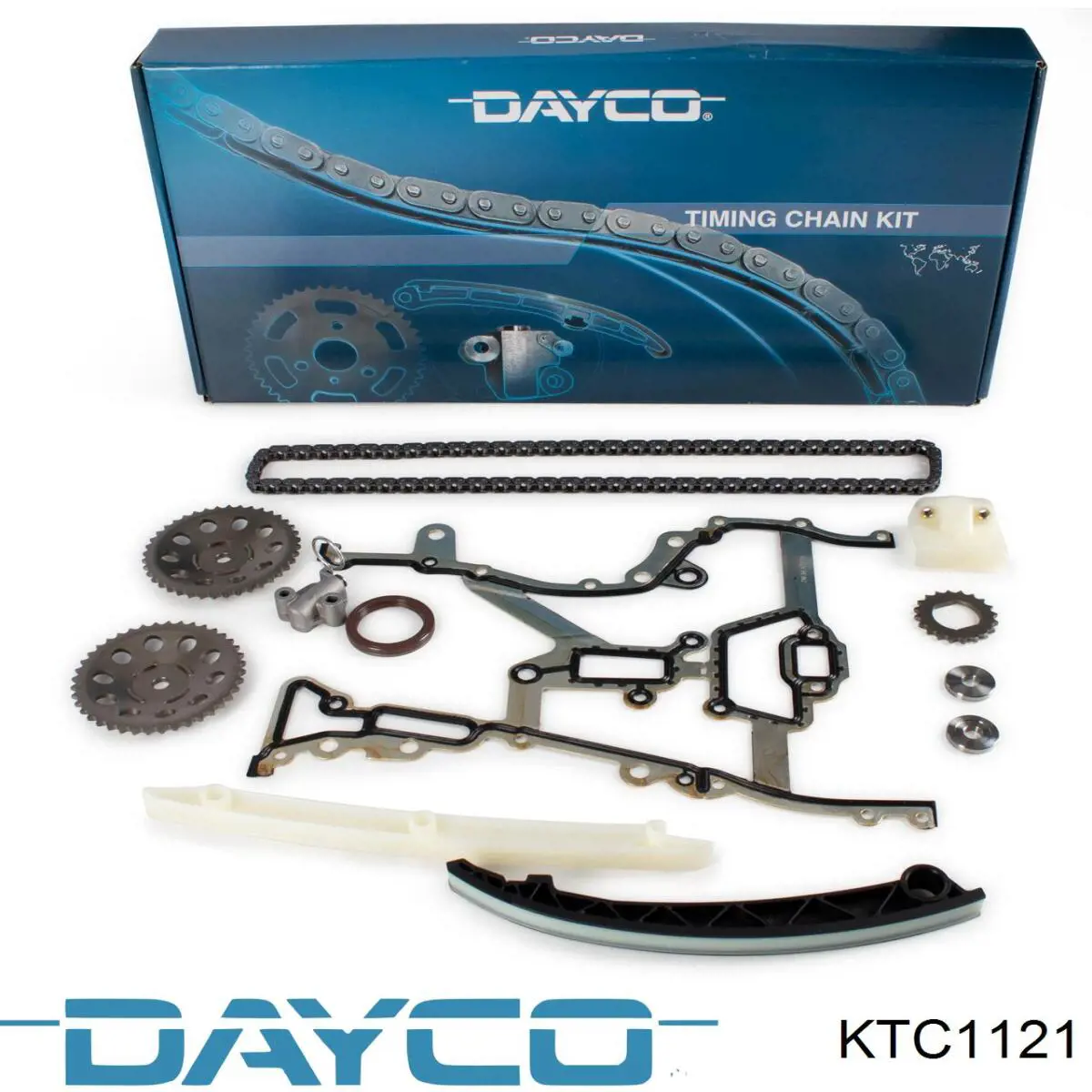 KTC1121 Dayco Ланцюг ГРМ, комплект