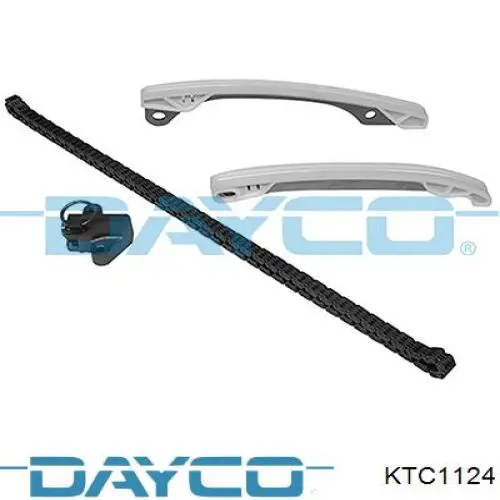 Купити KTC1124 Dayco Ланцюг ГРМ, комплект, верхня