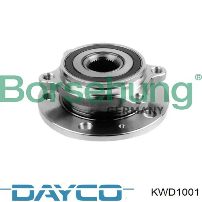 Маточина колеса передня Dayco KWD1001 ціна, від 64.78 USD