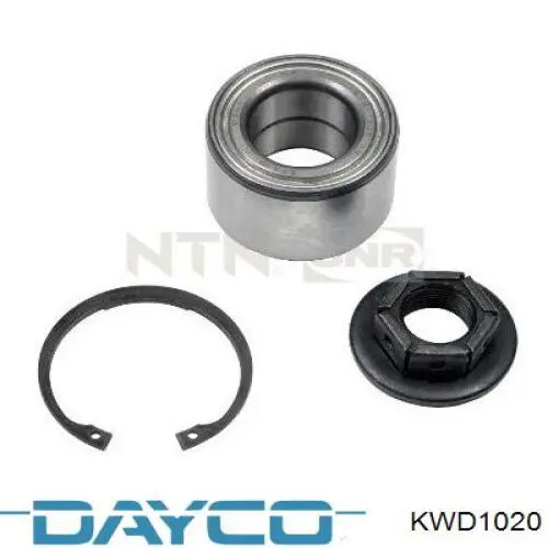 Підшипник маточини задньої Dayco KWD1020 ціна, від 16.53 USD