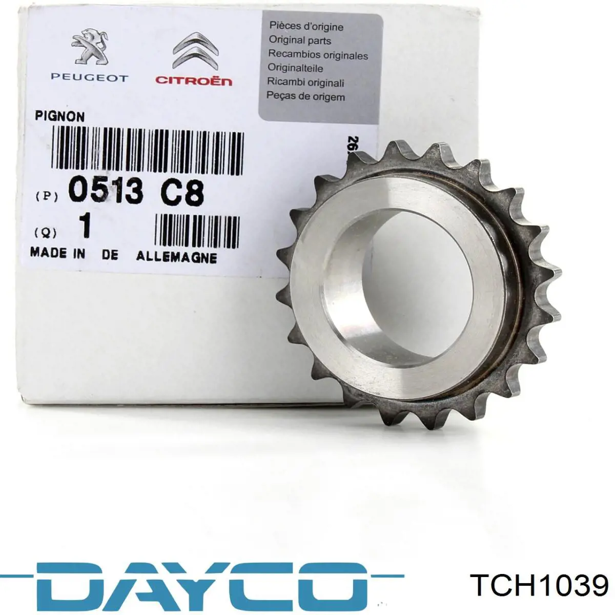 Ланцюг ГРМ TCH1039 Dayco