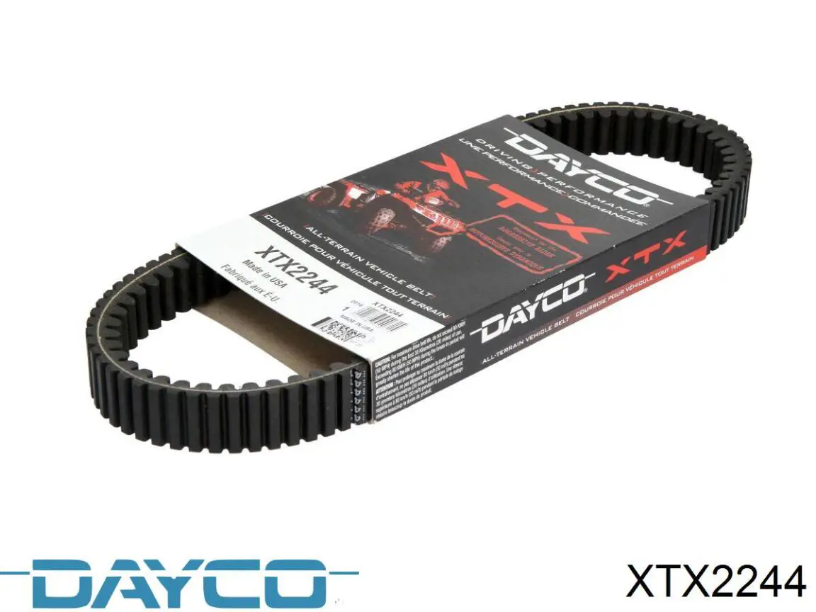 Ремінь варіатора Dayco XTX2244 ціна, від 59.83 USD