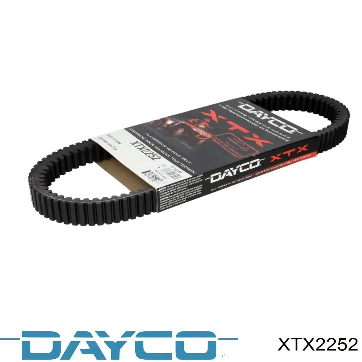 Ремінь варіатора Dayco XTX2252 ціна, від 82.34 USD