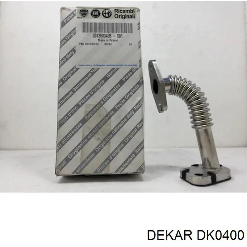 Трубка/шланг відводу масла від турбіни DK0400 DEKAR